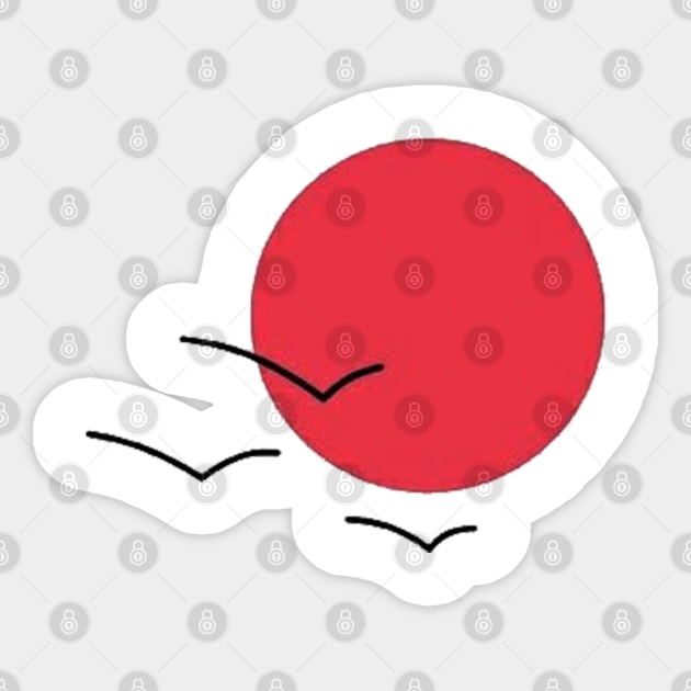 japan style Sticker by unremarkable